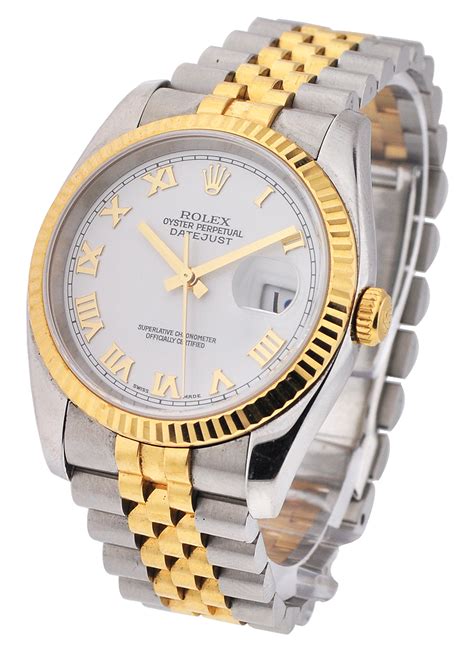 pre owned rolex two tone watch|rolex two tone datejust.